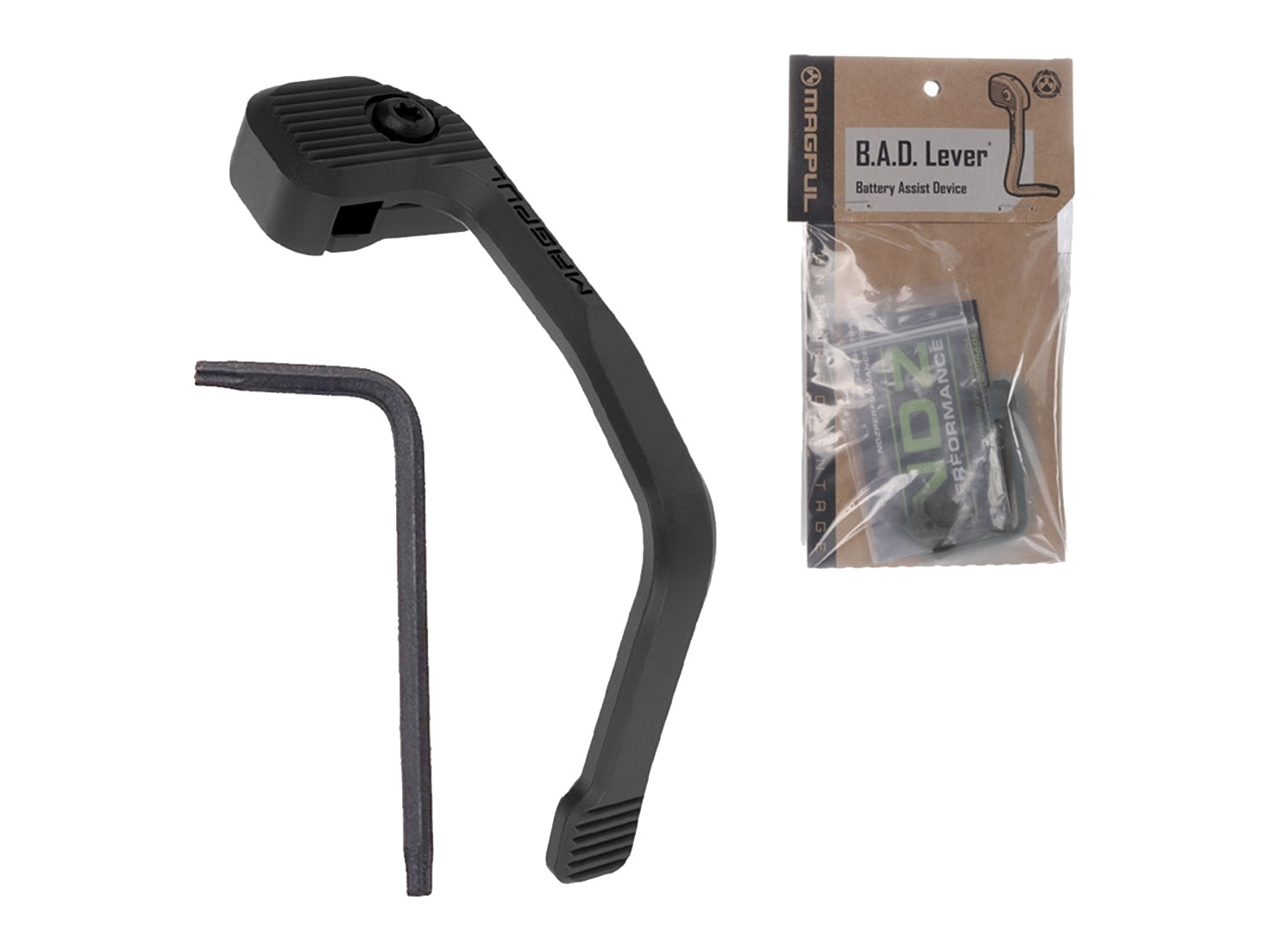 Magpul B.A.D. Lever Battery Assist Device Black for AR-15 M4