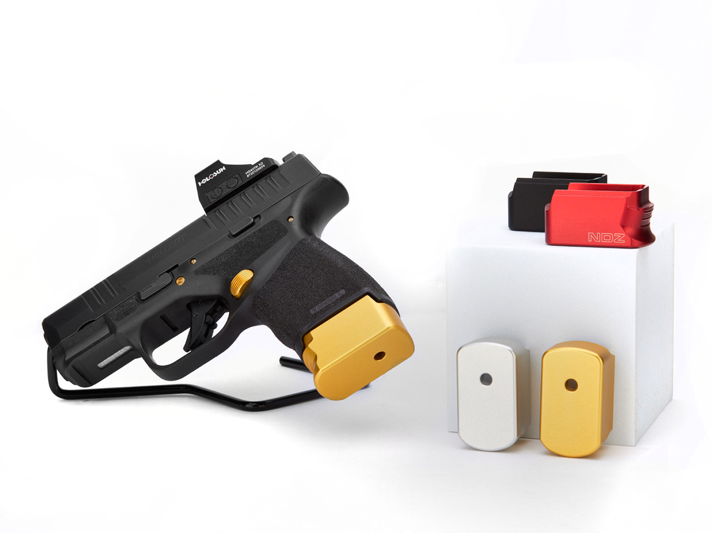 NDZ Magazine Base Plate Finger Extension for Springfield Armory