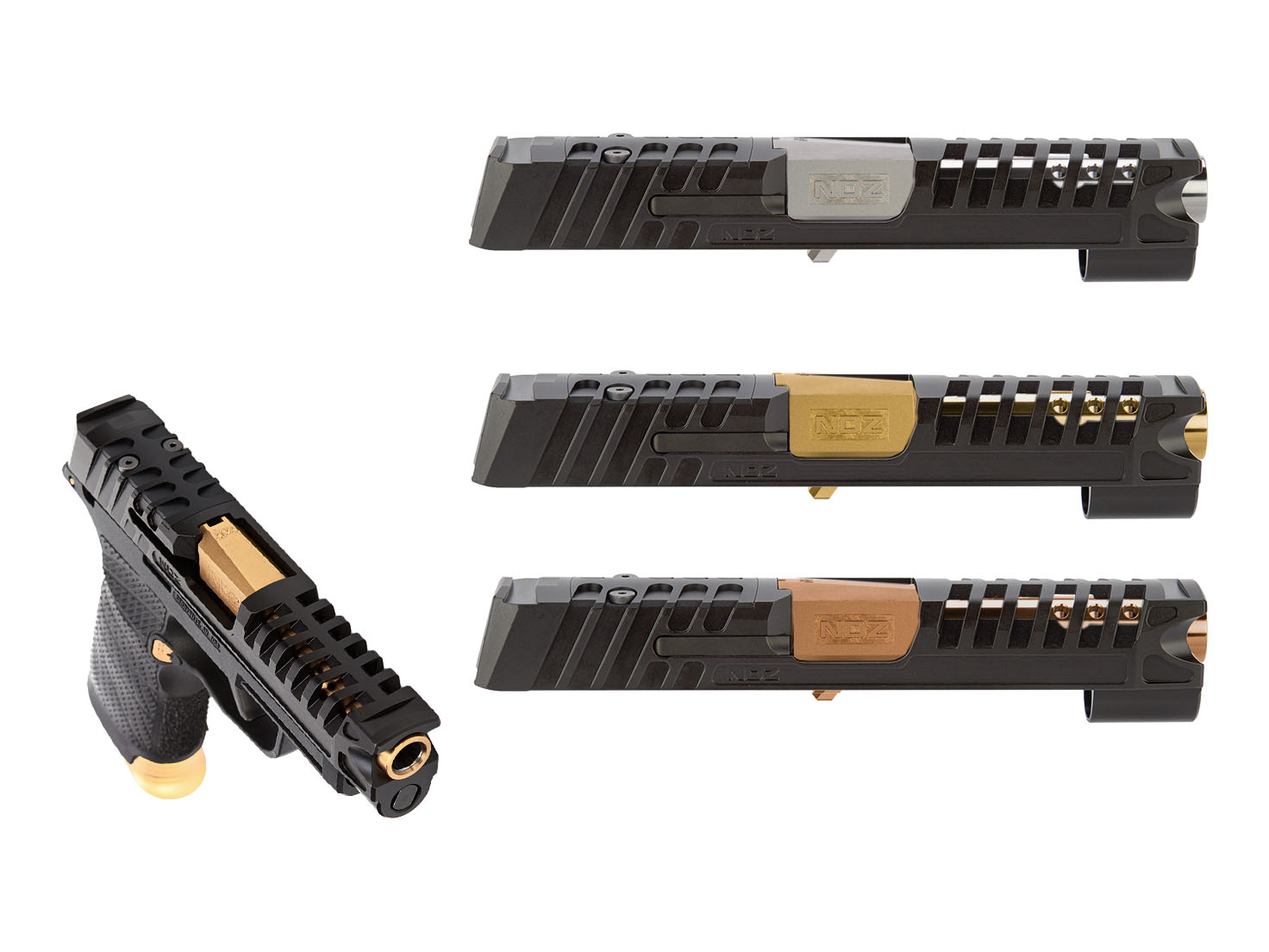NDZ Sig P365 XL A.R.E.S. Slide and Barrel | NDZ Performance