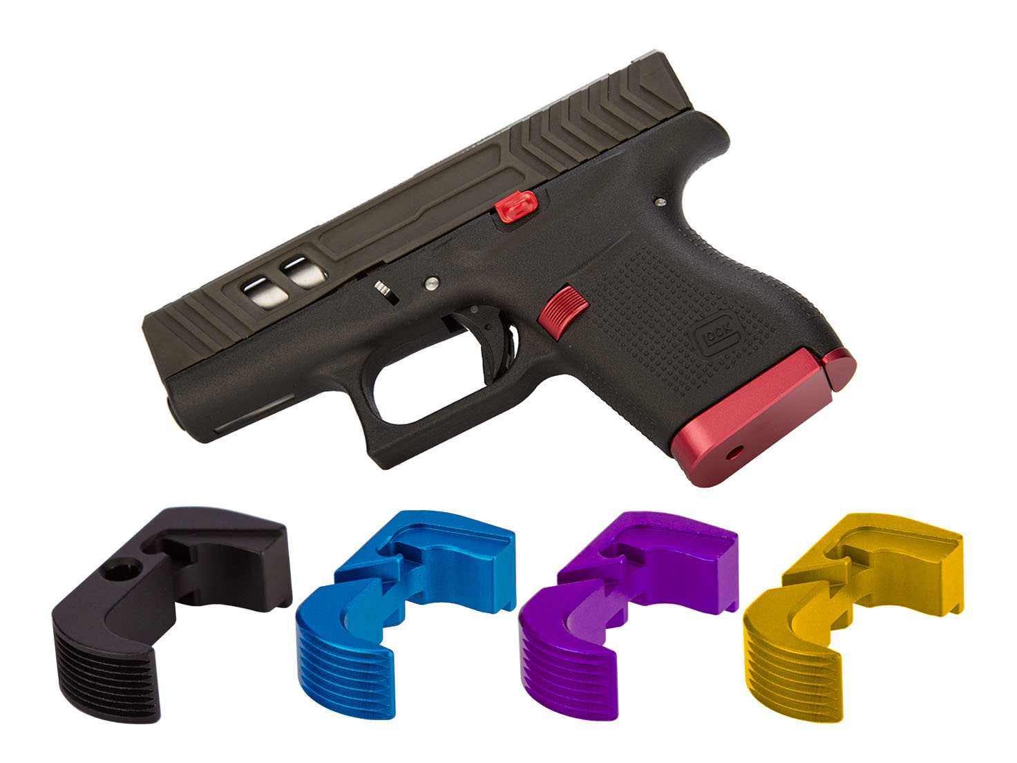 NDZ Glock 43 Extended Magazine Release | NDZ Peformance