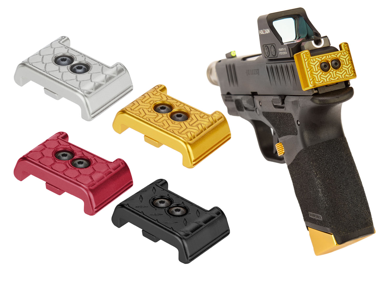 NDZ for Springfield Armory Hellcat & Pro Slide Racker Plate with