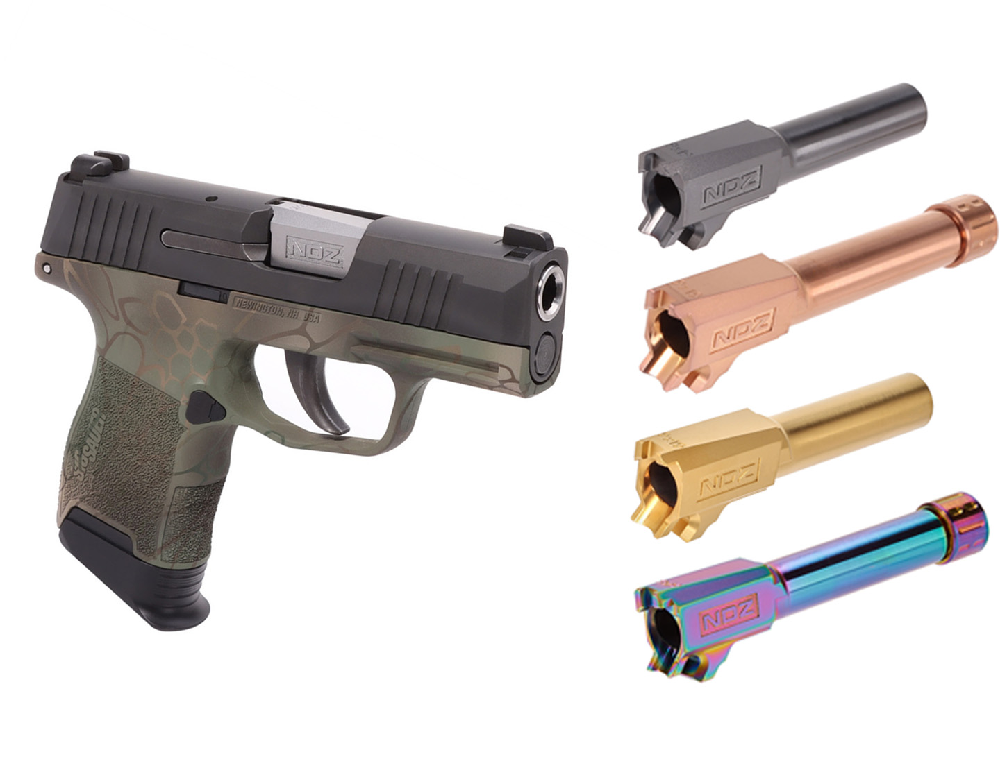 ms（感謝）/3 NDZ for Sig Sauer P365, P365 X Macro Barrel 3.1