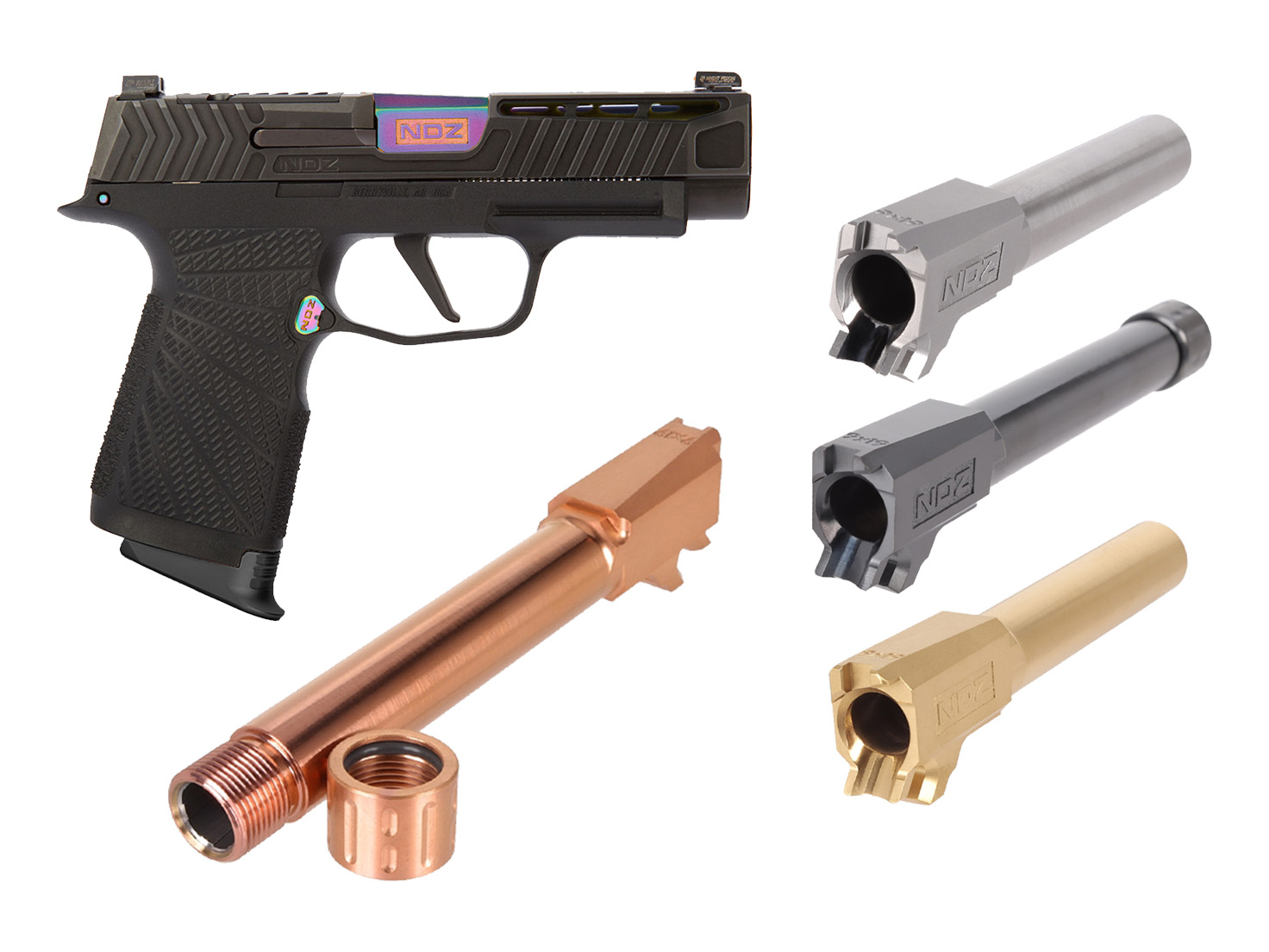 NDZ Sig Sauer P365XL, P365 X Macro Tacops Barrel 3.7