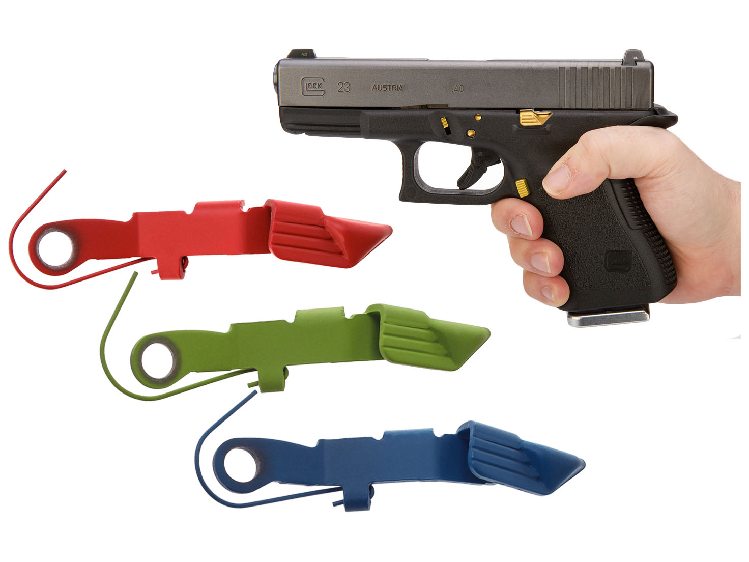 Glock GEN 2-4 Extended Slide Release SP7496 | NDZ Performance