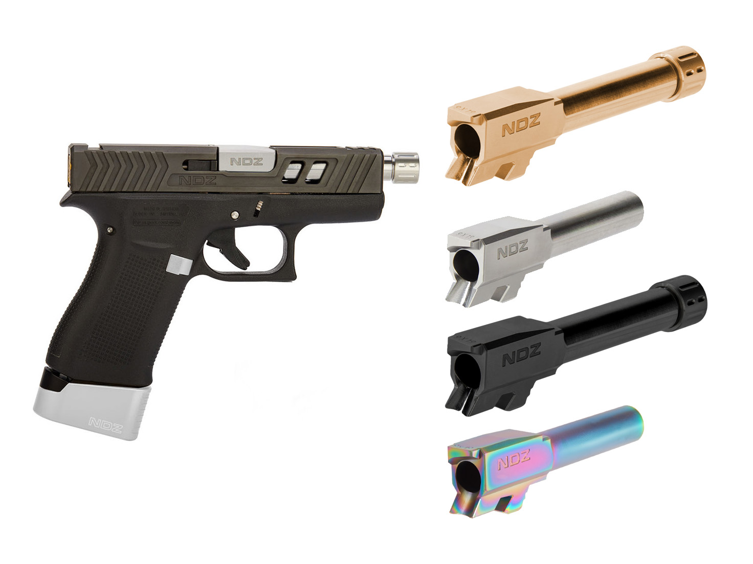 NDZ Glock 43, 43X Barrel | NDZ Performance