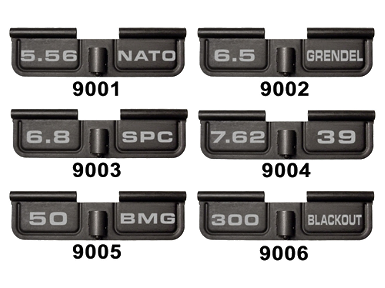 DeF様用ラインナップ NDZ AR Ejection Port Dust Cover Black - Lasered (01) 5.56 NATO