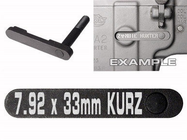 NDZ AR-15 SW 15-22 Black Magazine Catch 792x33mm KURZ | NDZ