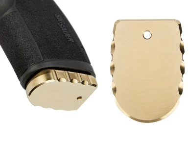 NDZ Sig P365 X Macro Fuse Magazine Plate, Brass | NDZ Performance
