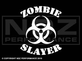 OneKool Toppa Termoadesiva Biohazard Zombie Hunter - 2 Pezzi Ricamati - 9x7 Cm - Rosso E Nero - Emblema Stoffa