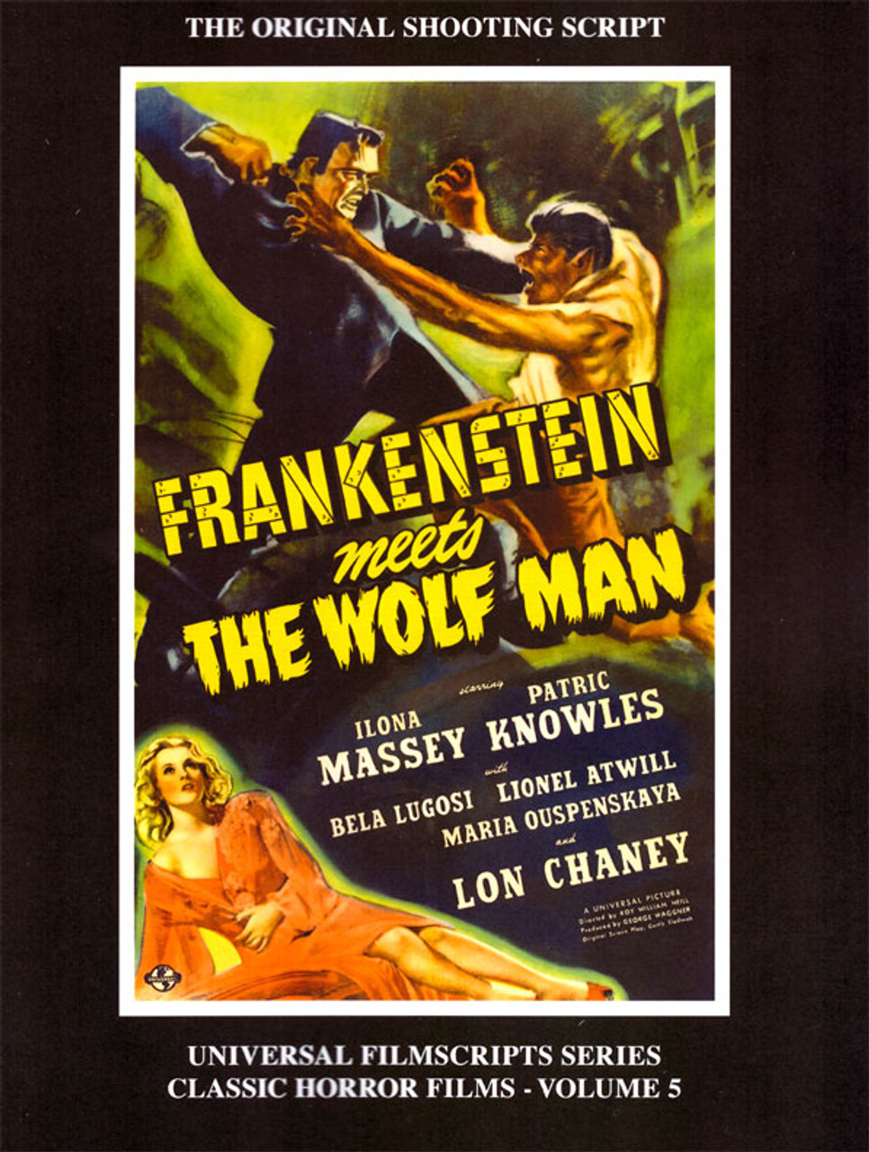 Frankenstein Meets The Wolf Man 1943 Magic Image Book