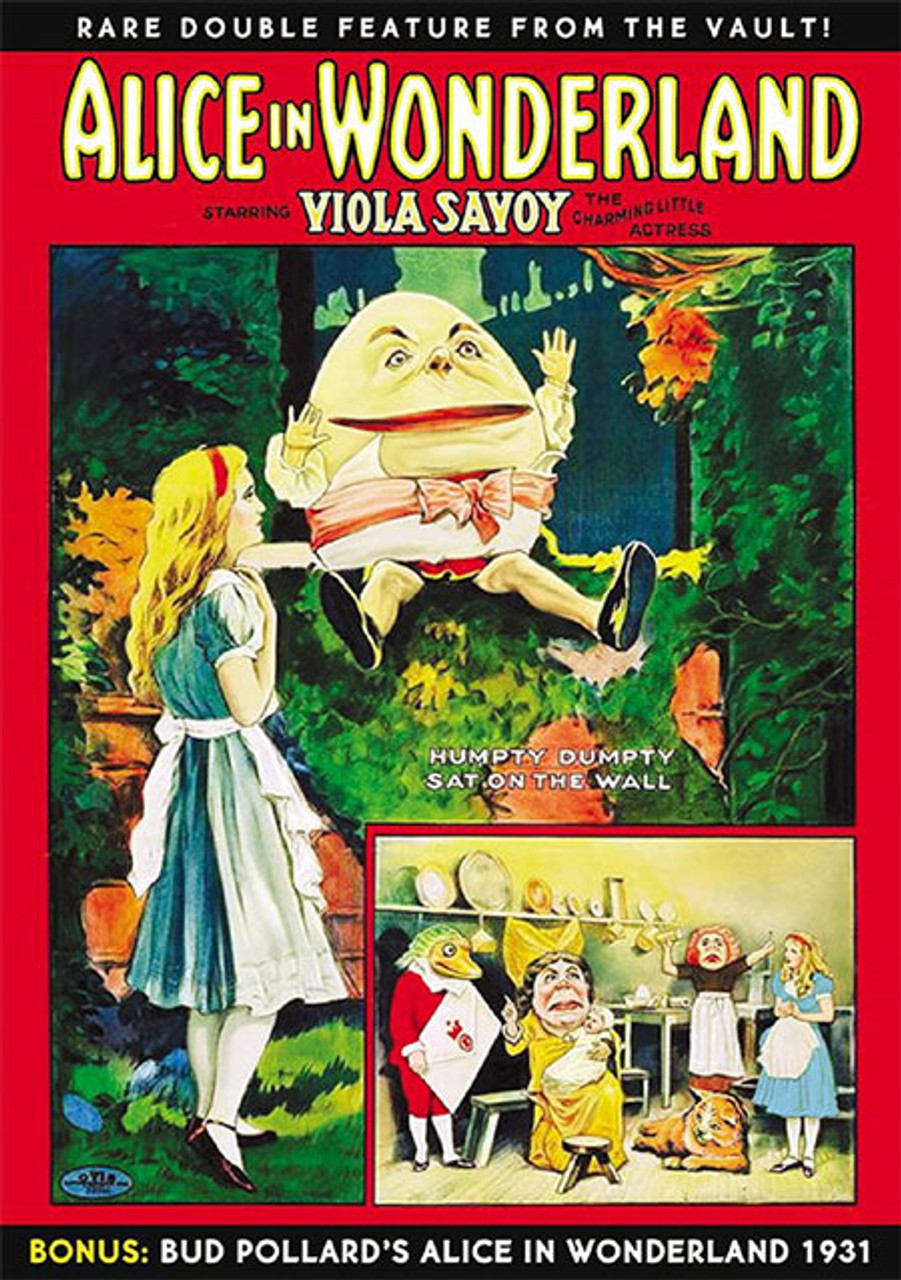 ALICE IN WONDERLAND (1915 and 1931) - DVD