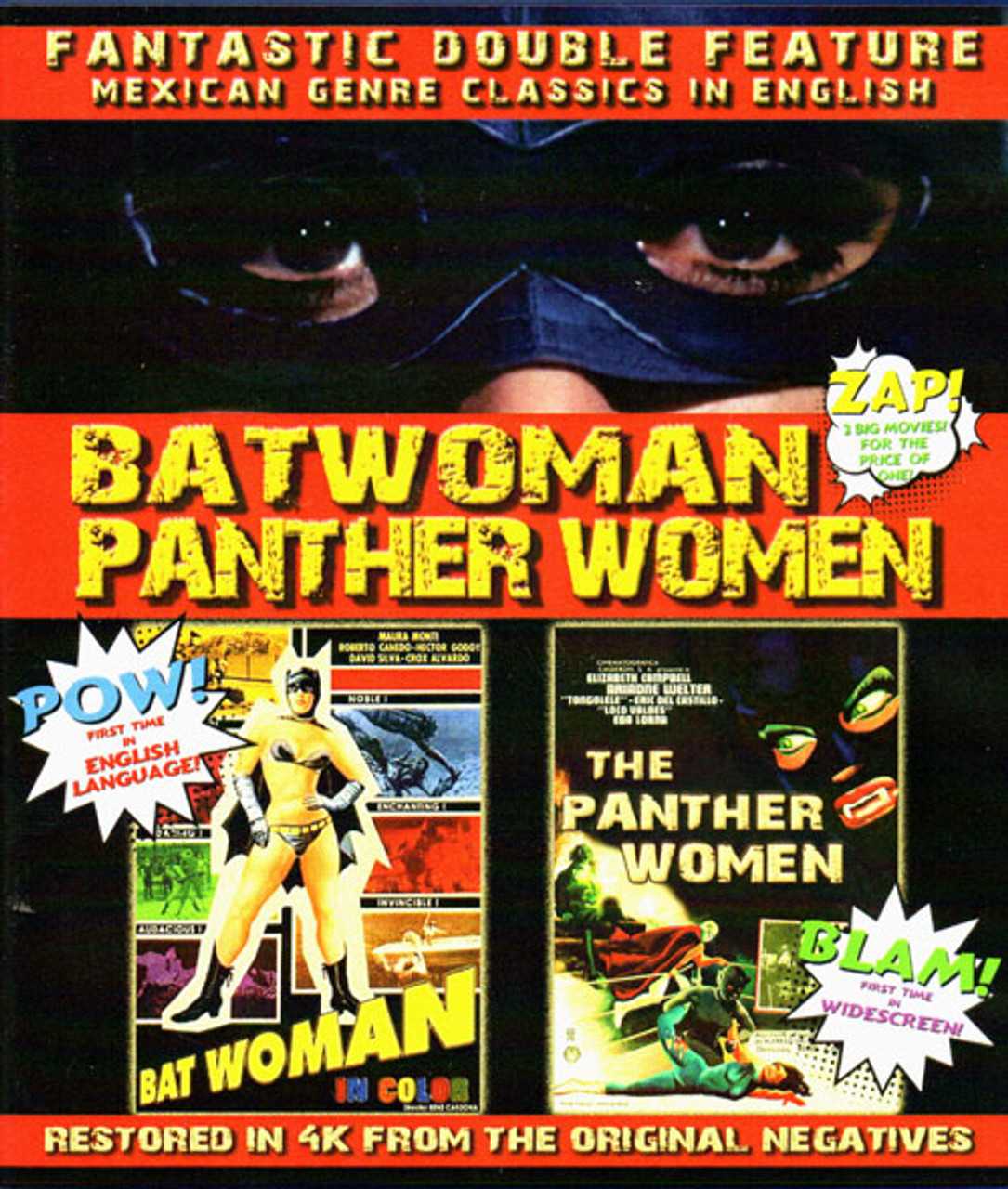 BATWOMAN (1968)/PANTHER WOMEN (1967/In English) - Blu-Ray