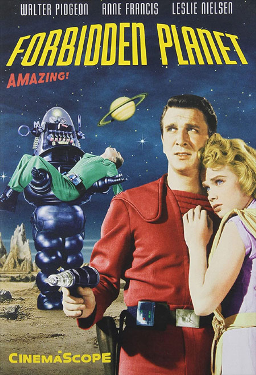 Forbidden Planet ~ DVD ~ Walter Pidgeon, Anne Francis (1956)