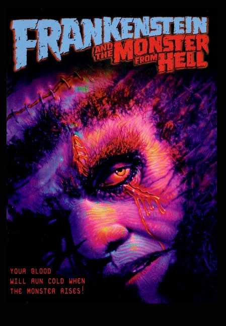 FRANKENSTEIN AND THE MONSTER FROM HELL (1973) - DVD