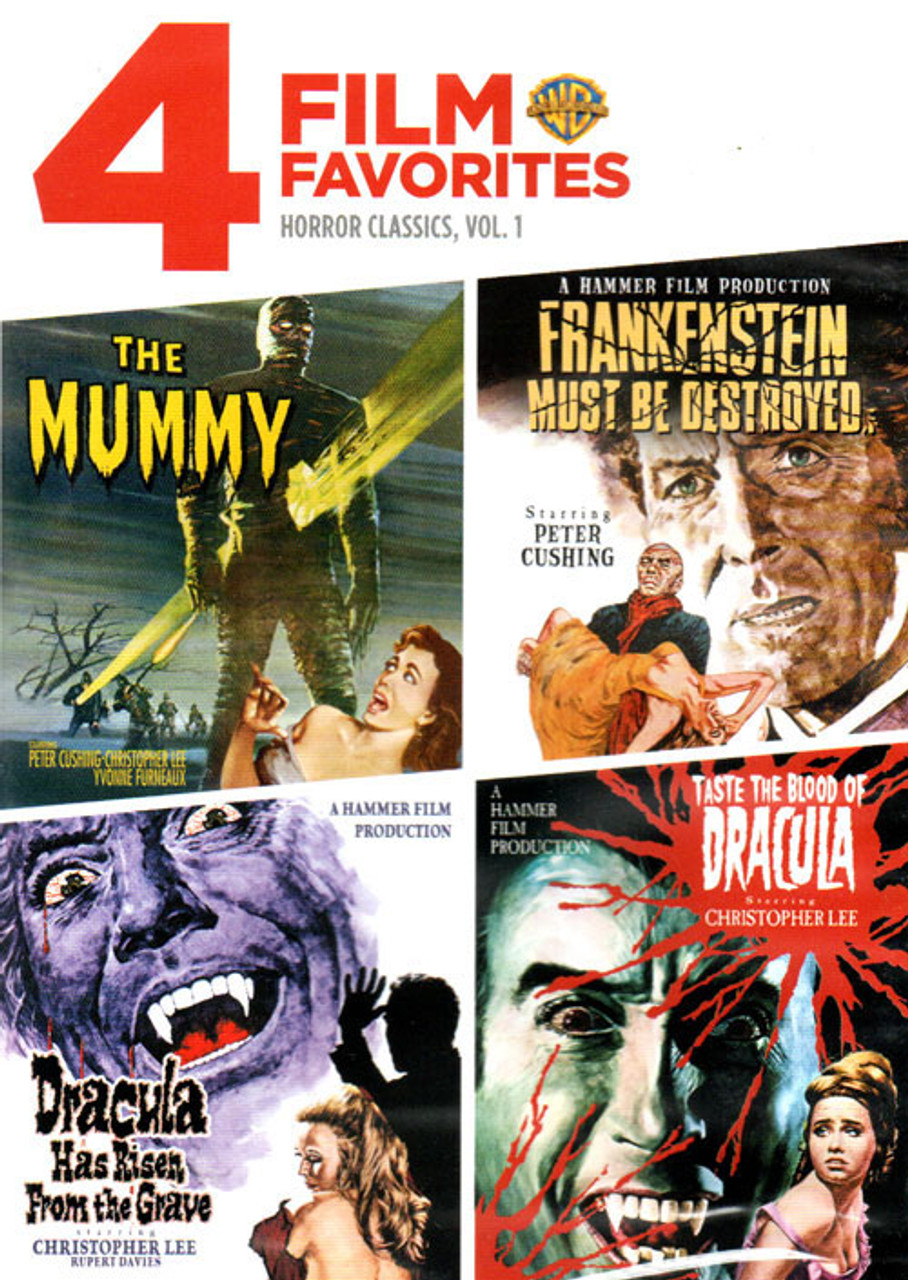 HAMMER HORROR CLASSICS (4 Film Favorites) - DVD Set