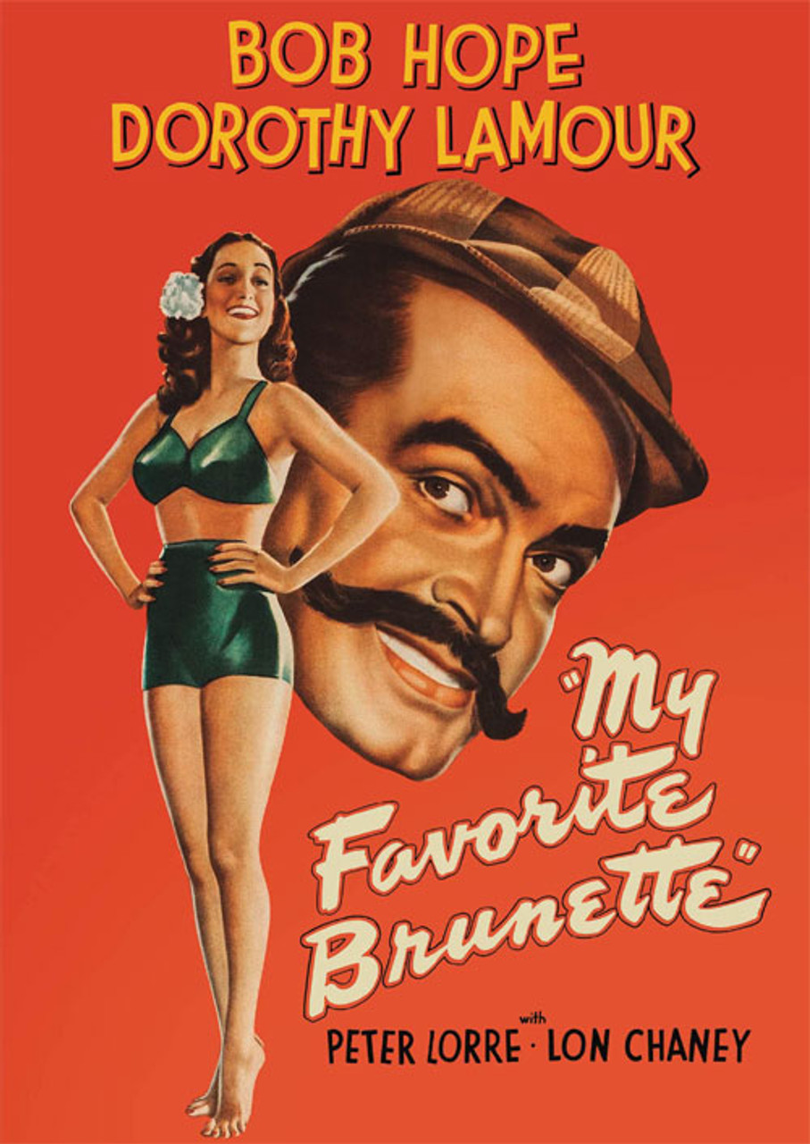MY FAVORITE BRUNETTE (1947/Kino) - DVD