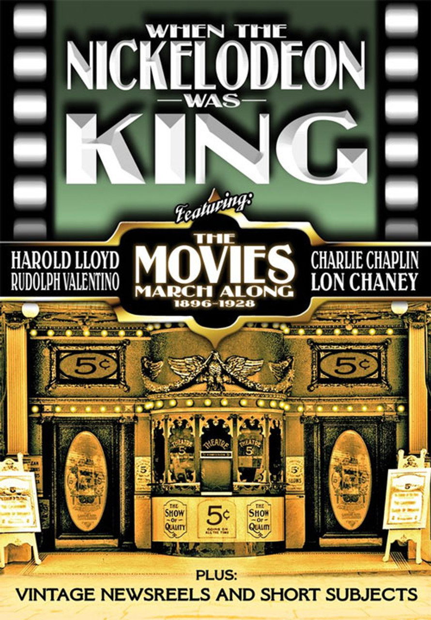 WHEN NICKELODEON WAS KING (Silent Era Short Films) - DVD