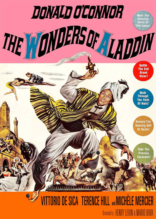 WONDERS OF ALADDIN (1961) - DVD