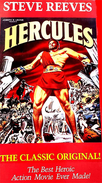 HERCULES (1958/Alpha) - VHS