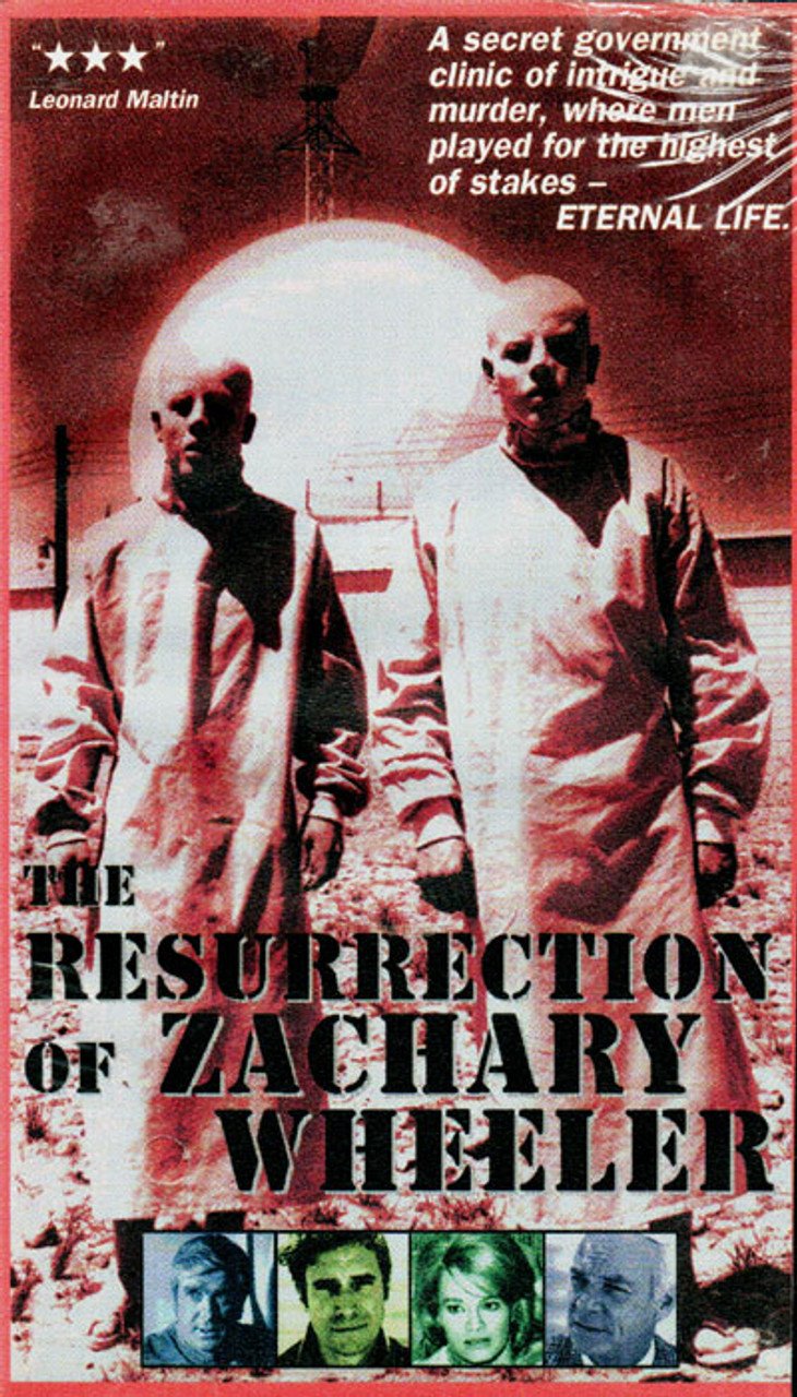 RESURRECTION OF ZACHARY WHEELER (1971) - VHS