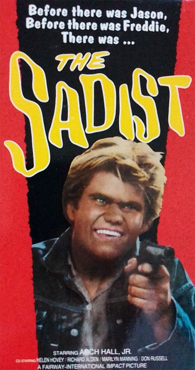 SADIST, THE (1963) - VHS
