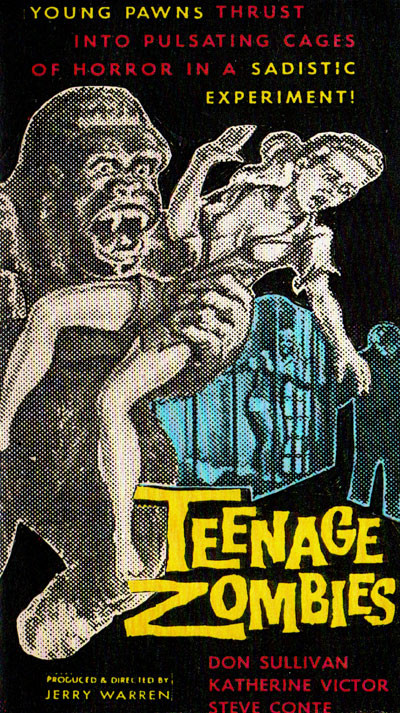 TEENAGE ZOMBIES (1959) - VHS