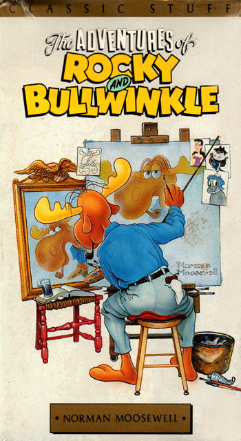 マッスル北村 ワークアウト VHS ADVENTURES OF ROCKY AND BULLWINKLE (Classic) - VHS