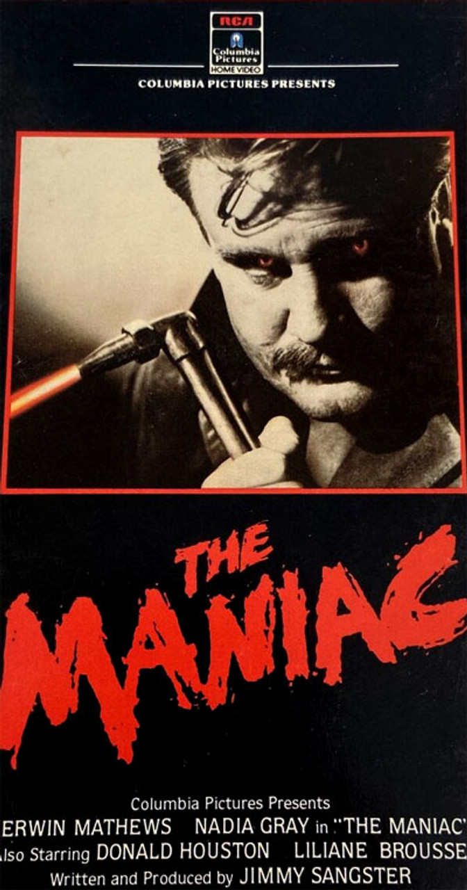 MANIAC, THE (1963) - Used VHS