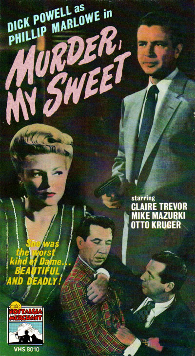 MURDER MY SWEET (1944) - Used VHS