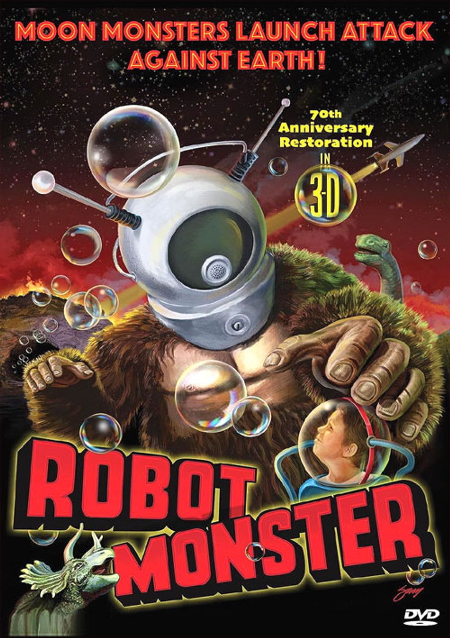 ROBOT MONSTER (1953 Special Edition, 2-D & 3-D!) - DVD