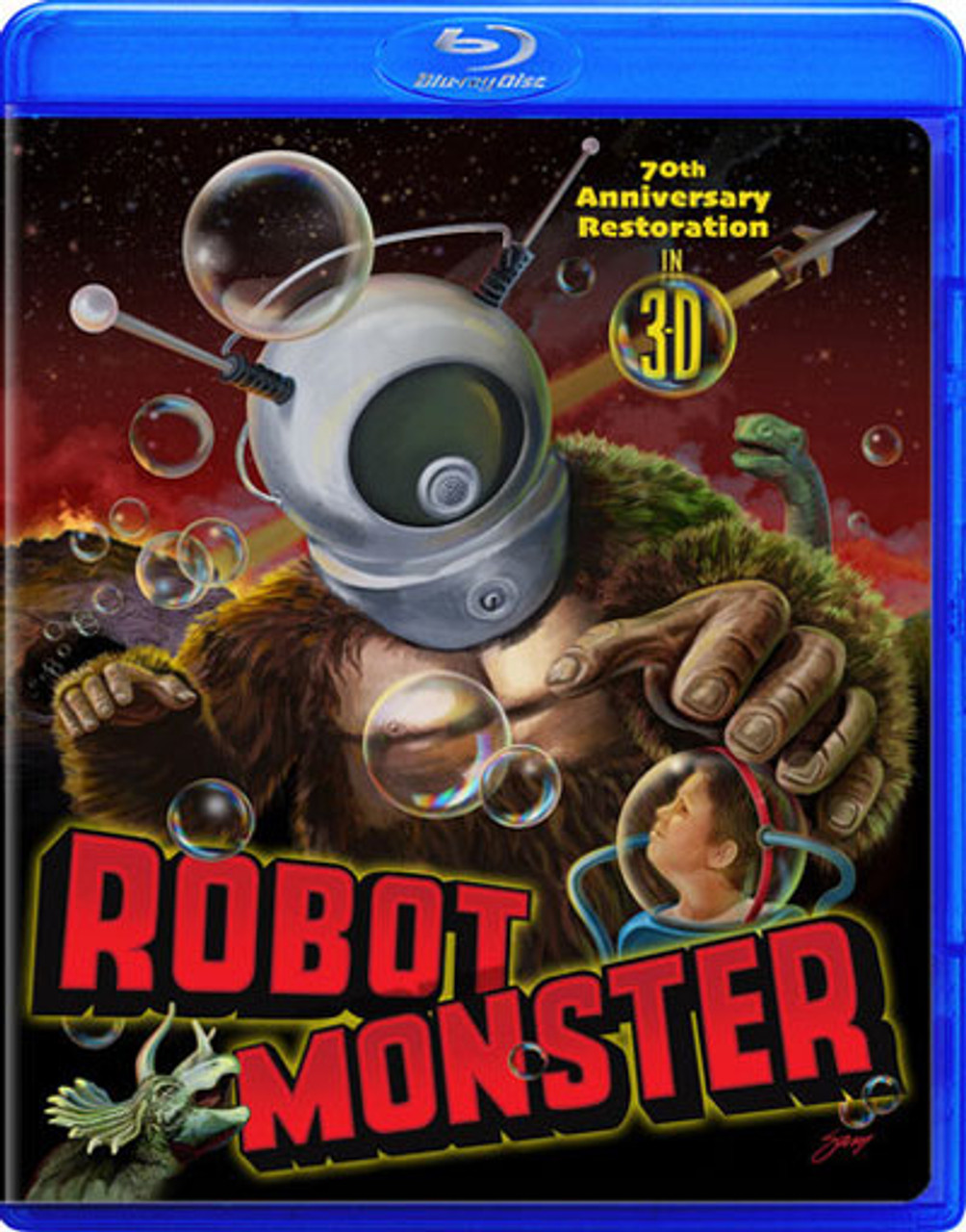 ROBOT MONSTER (1953 Special Edition, 2-D & 3-D!) - Blu-Ray