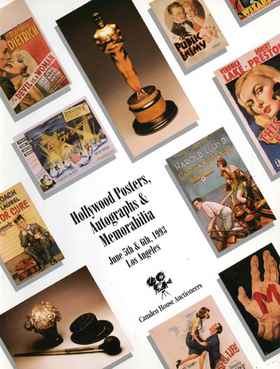 HOLLYWOOD POSTERS (Camden June 1993) Catalog