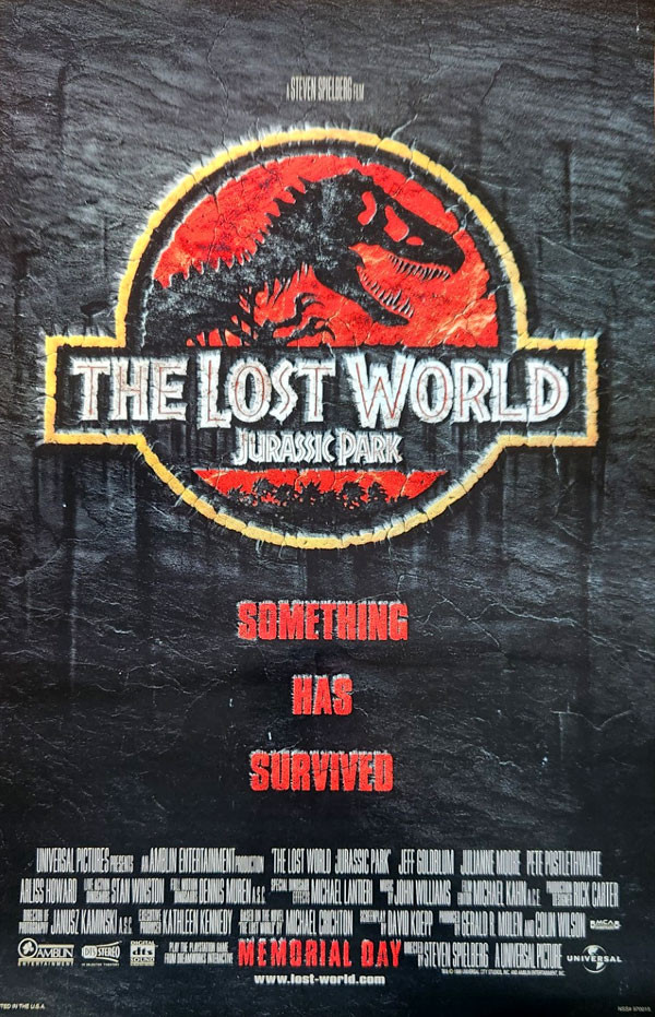 LOST WORLD: JURASSIC PARK (1996) - 11x17 Promotional Poster