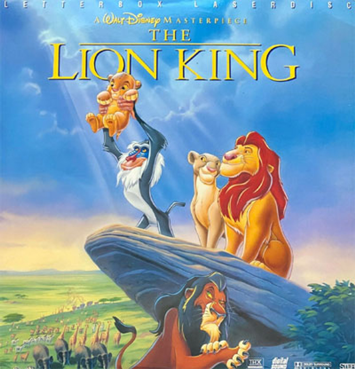 LION KING (1994/New and still sealed!) Laser Disc