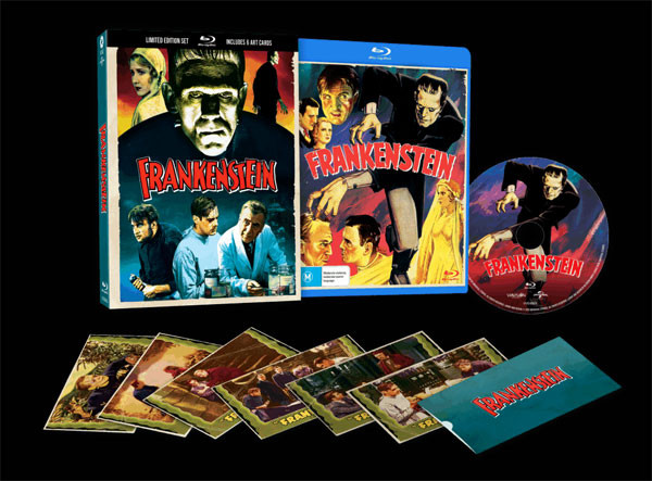 FRANKENSTEIN - LIMITED EDITION SET (1931/3-D Cover/Art Cards