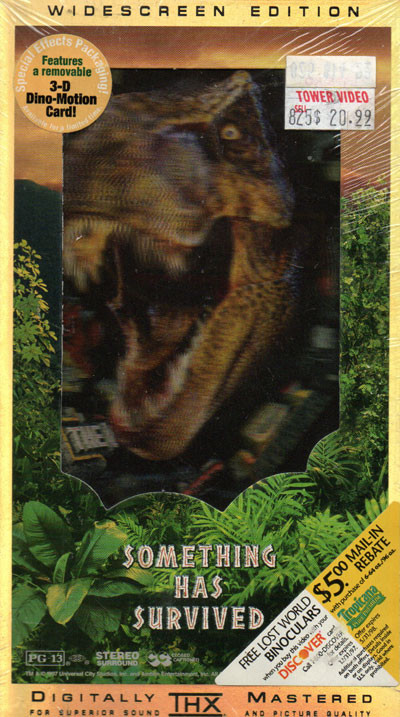 LOST WORLD (JURASSIC PARK) (1997) - VHS
