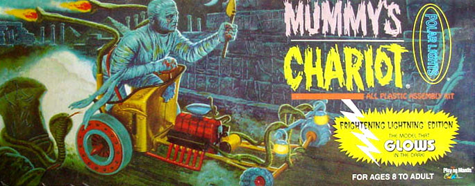MUMMY'S CHARIOT (Glow/Polar Lights) - Model Kit