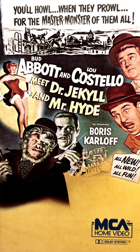 ABBOTT & COSTELLO MEET DR. JEKYLL & MR. HYDE (1951) - Used VHS