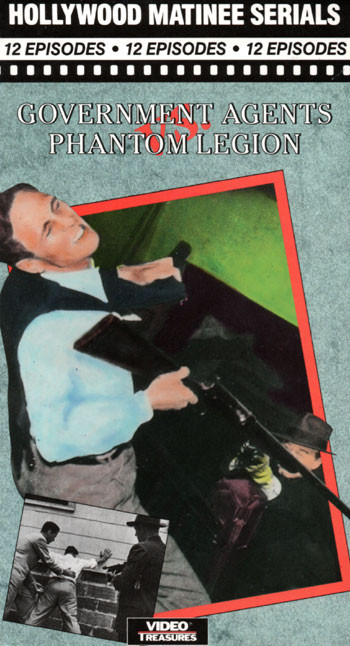GOVERNMENT AGENTS VS. PHANTOM LEGION (1951) - Used VHS