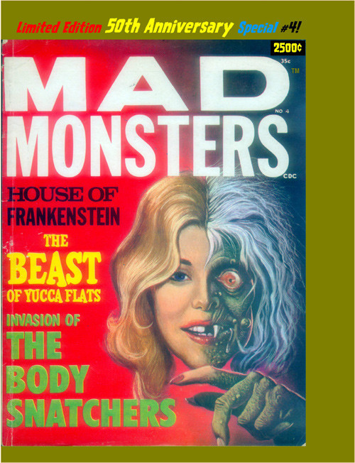 MAD MONSTERS #4 - Reprint Book