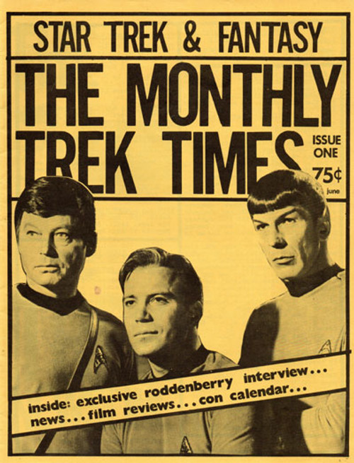 MONTHLY TREK TIMES #1 (1976) - Fanzine