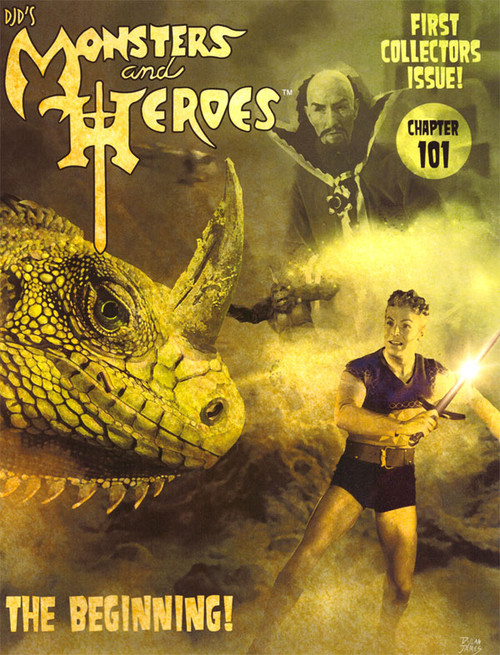 MONSTERS AND HEROES #101 (First Issue) - Magazine Book