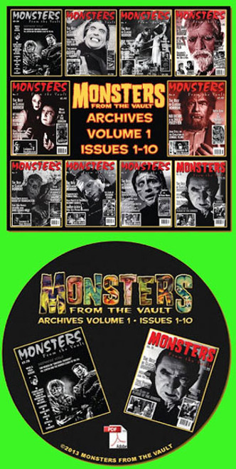 MONSTERS FROM THE VAULT - Archives Volume 1 - CD Digital Media