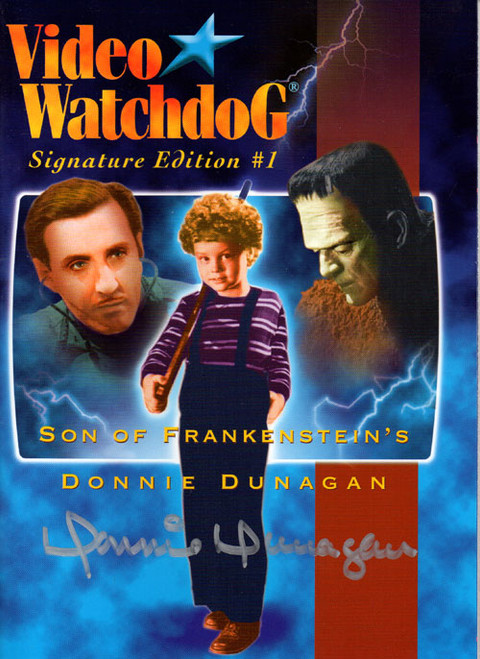 VIDEO WATCHDOG SIGNATURE EDITION #1 - Donnie Dunagan Autograph