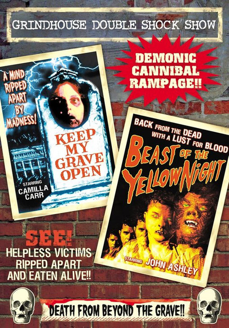 BEAST OF THE YELLOW NIGHT (1971)/KEEP MY GRAVE OPEN (1980) - DVD