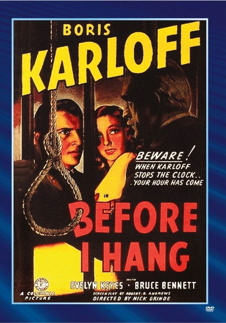 BEFORE I HANG (1940) - DVD