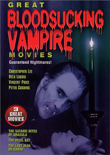 BLOODSUCKING VAMPIRE MOVIES - Triple Feature DVD