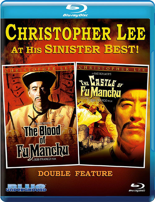 BLOOD OF FU MANCHU (1968)/CASTLE OF FU MANCHU (1969) - Blu-Ray