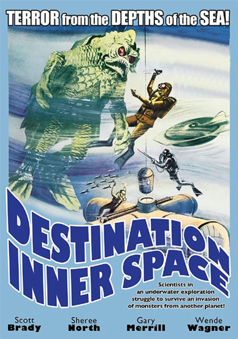 DESTINATION INNER SPACE (1966) - DVD