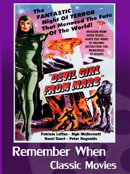 DEVIL GIRL FROM MARS (1954) - DVD